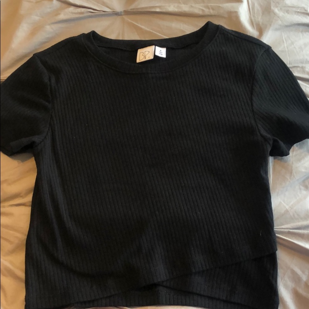 Black BP crop top.